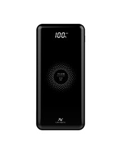 L'AVVENTO (MP125) Power Bank 10000mAh QI Wireless Fast Charger - Black