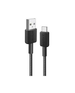 أنكر كابل 322 من USB-A الي USB-C طوله 3 قدم A81H5H11 - أسود