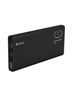 DEVIA EP088 Digital PD 20W Power Bank 10000mah, Extreme speed series fully compatible - Black