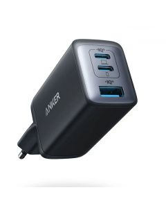 أنكر شاحن حائط 3 منافذ PowerPort III بقوه 65 وات موديل A2667G12 - أسود