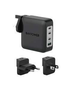 ريف باور شاحن حائط Pioneer بقوة 200 وات PD موديل RP-PC1088 - أسود