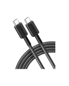 Anker 322 USB-C to USB-C Cable  3ft Braided - Black - A81F5H11