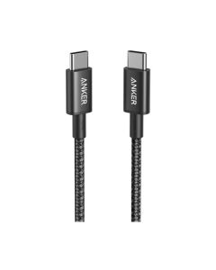 أنكر كابل 333 من USB-C الي USB-C طوله 3.3 قدم A8756H11 - أسود