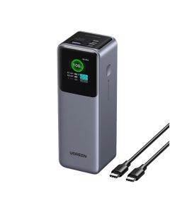 UGREEN Power Bank 25000mAh 200W With Smart Digital Display - Gray