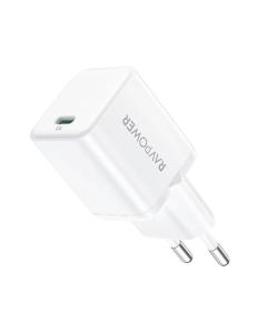 Ravpower GaN PD 20W Wall Charger - White