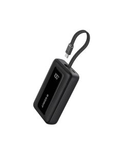 Anker Power Bank 10000mAh 30W BuiltIn USBC Cable A1688H11 - Black