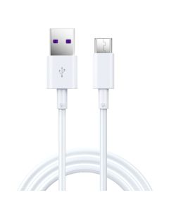 Devia EC306 Shark series supercharge USB to Type-C Cable 5A - 1.5M - White