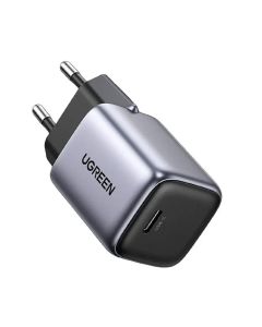 يوجرين شاحن سريع بقوة 30 وات USB-C موديل Nexode - رمادي