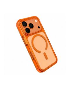 NJOYNY Cover Combat Triple layered With Magsafe For Iphone 17 Pro Max - Orange