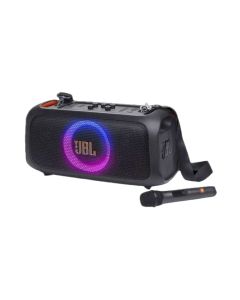 JBL PartyBox On- the-Go Essential Portable Speaker With Wireless Mic - Black