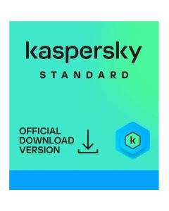 كاسبرسكاي Standard مجموعة تطبيقات الامن عبر الانترنت جهاز واحد لسنتين Base Download Pack - موديل KL1041IDADS