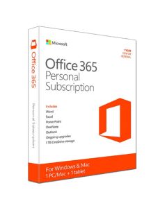 Microsoft Office 365 Personal Subscr 1 Yr-1 User - 6 Device - QQ201384