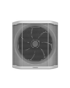 Tornado Bathroom Ventilating Fan 25cm x 25cm Grey x Black - With Privacy Grid - TVS-25BG