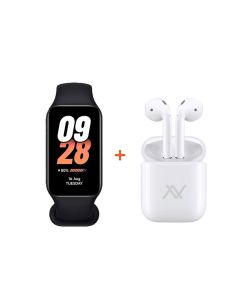 Xiaomi Smart Band 8 Active + L'AVVENTO (HP366) TWS Earbuds
