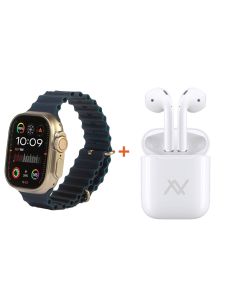 Media Tech Smart Watch Connect Me + L'AVVENTO (HP366) TWS Earbuds 