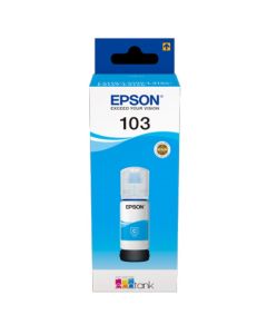 Epson 103 Ecotank 65ML Cyan Ink Bottle - C13T00S24A