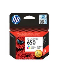 HP 650 Tri-color Original Ink Advantage Cartridge