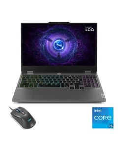 Lenovo LOQ 15IRX9 Laptop - Intel® Core™ i5-13450HX - 24GB - 512GB SSD - NVIDIA® GeForce RTX 3050 6GB - 15.6" FHD 144Hz - Luna Grey