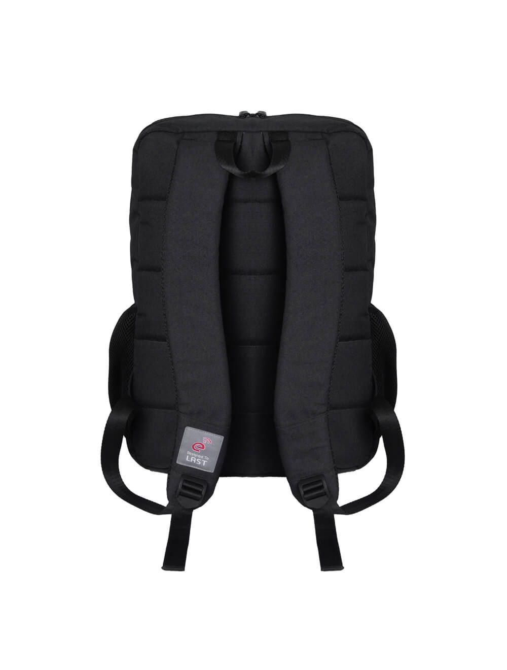 E-TRAIN BG90B backpack with organized front pocket and accessory holders