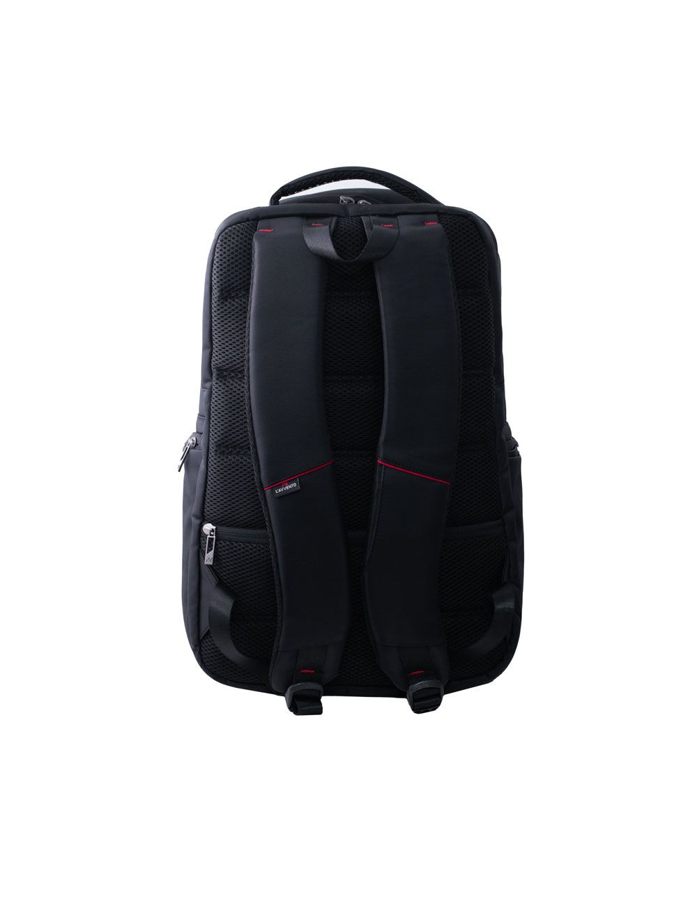 L’AVVENTO BG915 backpack with front, side, and hidden back pockets