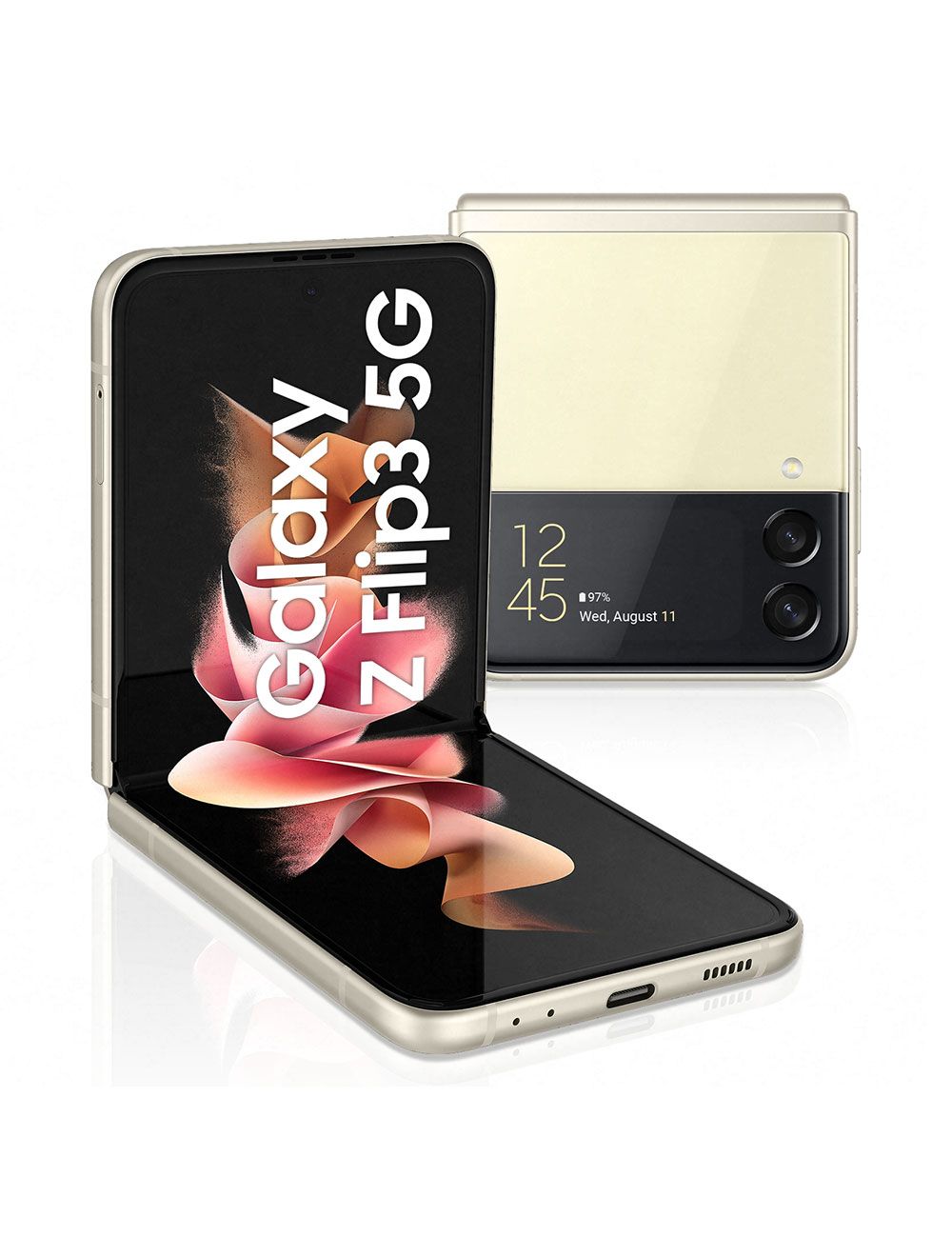 Samsung Galaxy Z Flip3 - 8GB RAM - 256GB - Cream | 2B Egypt Samsung Galaxy Z Flip3 - 8GB RAM - 256GB - Cream | 2B Egypt
