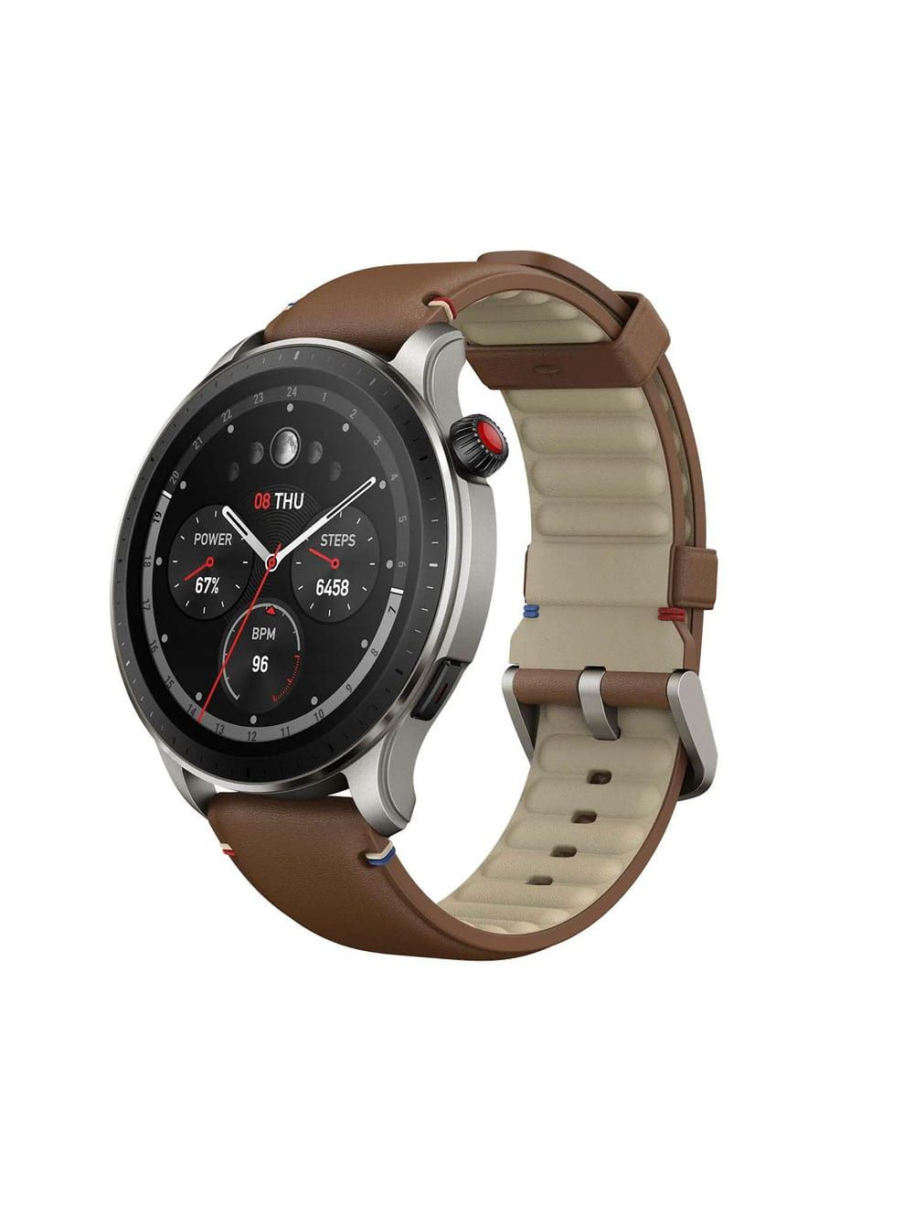 Smart Watch Amazfit GTR 4-Vintage Brown Leather| 2B Egypt