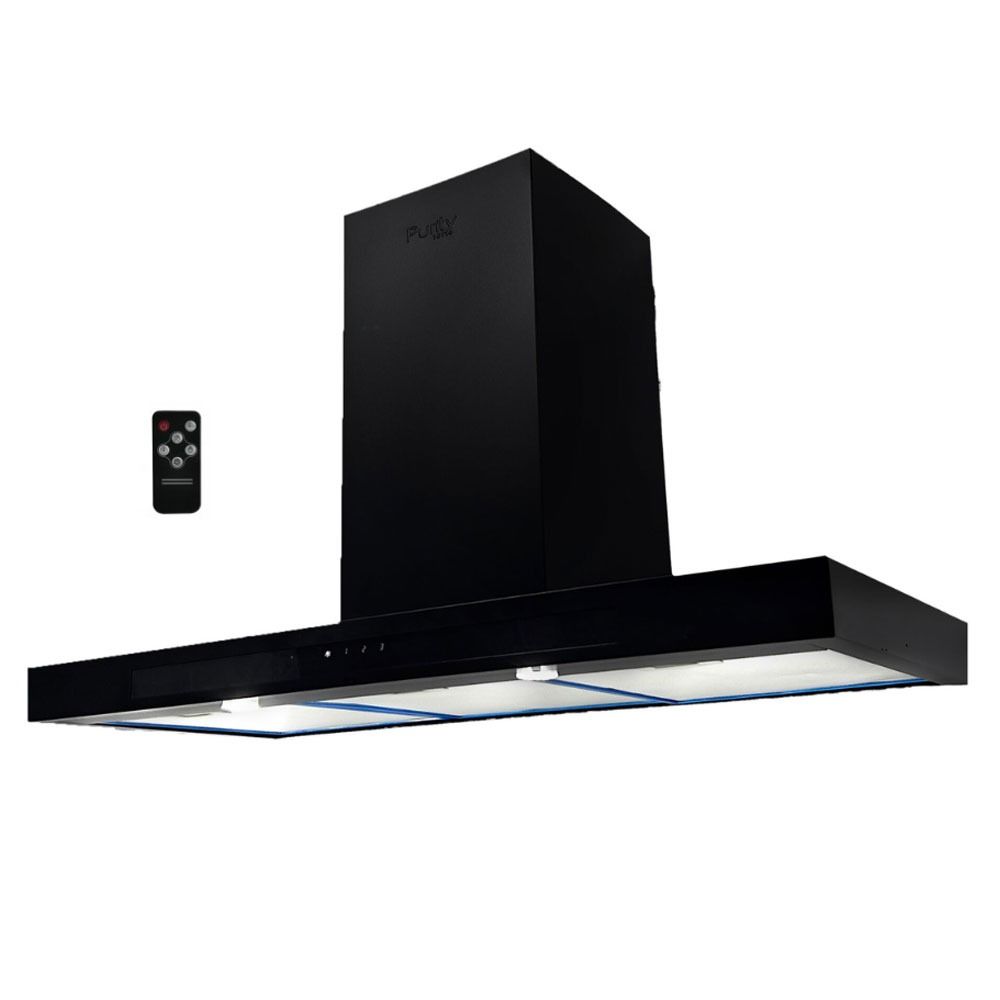 Purity TBL Pro Plus Pyramid Kitchen Hood 90cm - 1000 m³/h Suction Power - Black - TBL Pro Plus