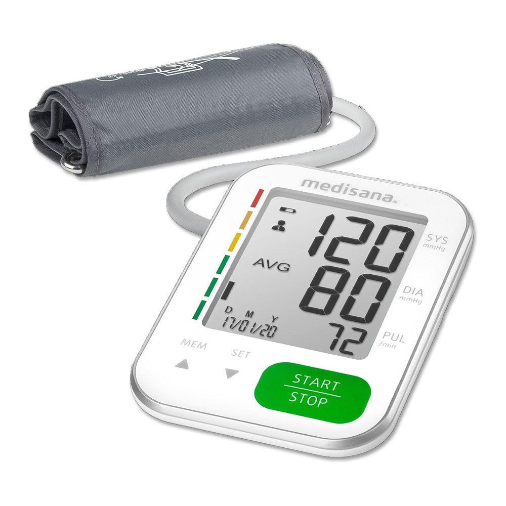 Medisana Upper Arm Blood Pressure Monitor - White - BU565 