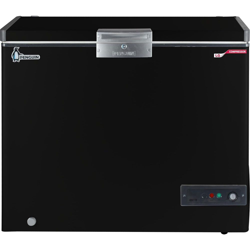 Penguin Chest Freezer 317 Liter 109 Watts - LG compressor - Black - ES350