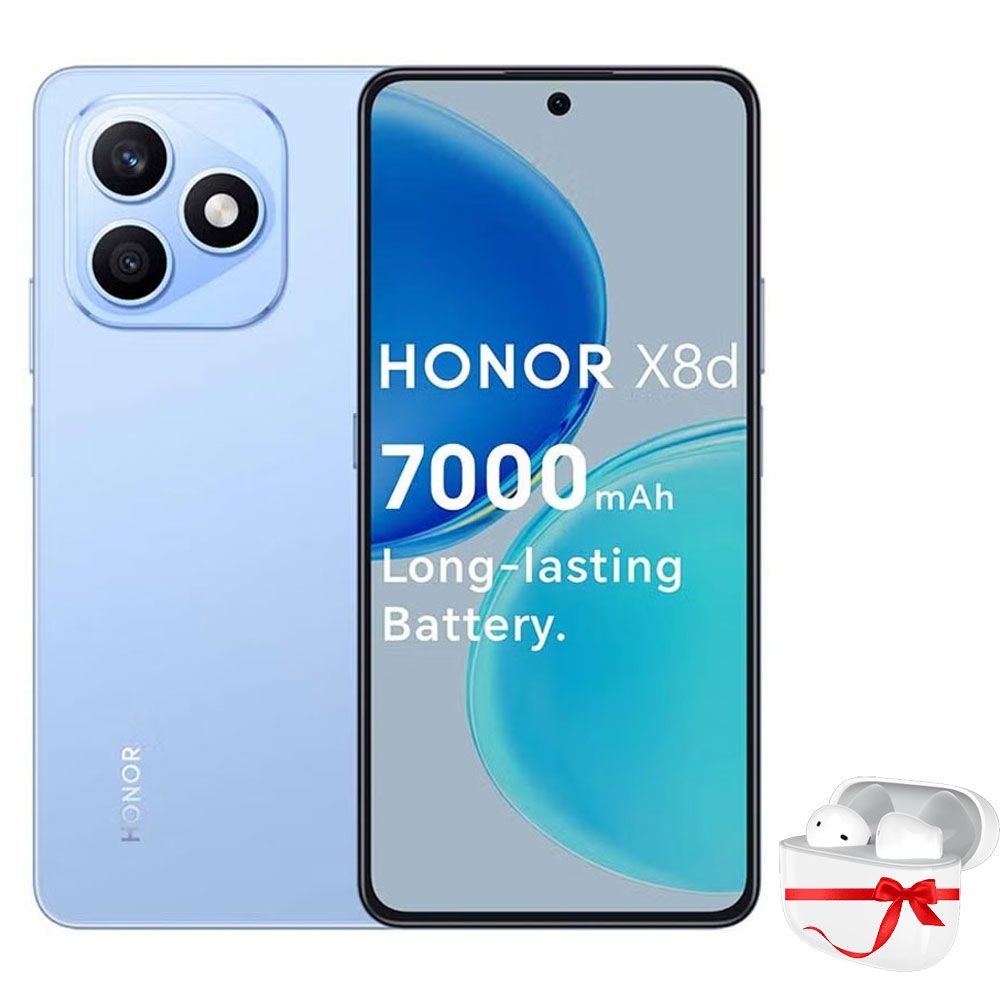 Honor X8d - 8GB RAM - 512GB - Light Blue