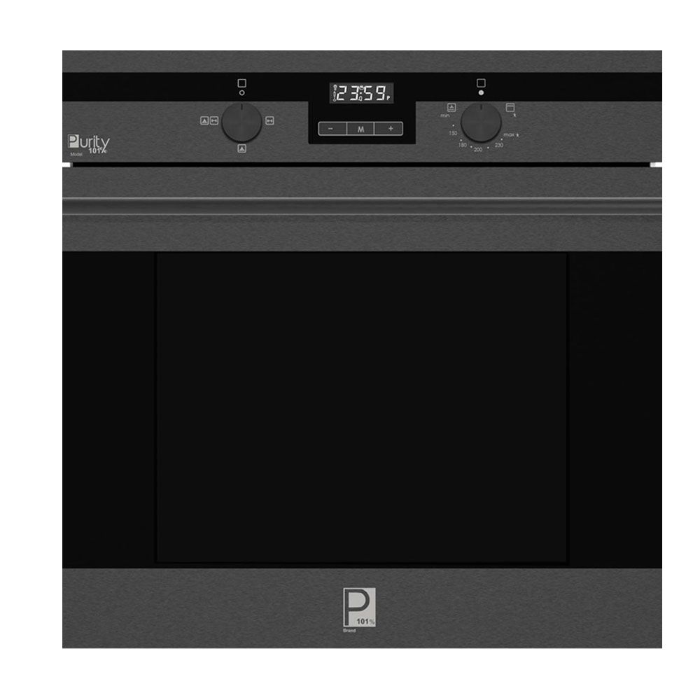 Purity Built-in gas oven, 60 cm, 73 liters Extra large, Black - Purity FR PRO