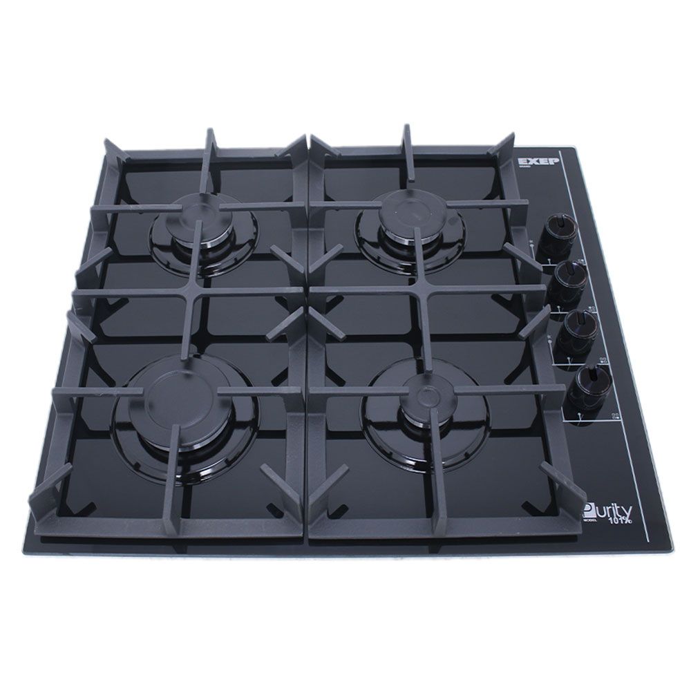 Purity Built-in Gas Hob 60cm - 4 Burners - Black Crystal - HPT602G