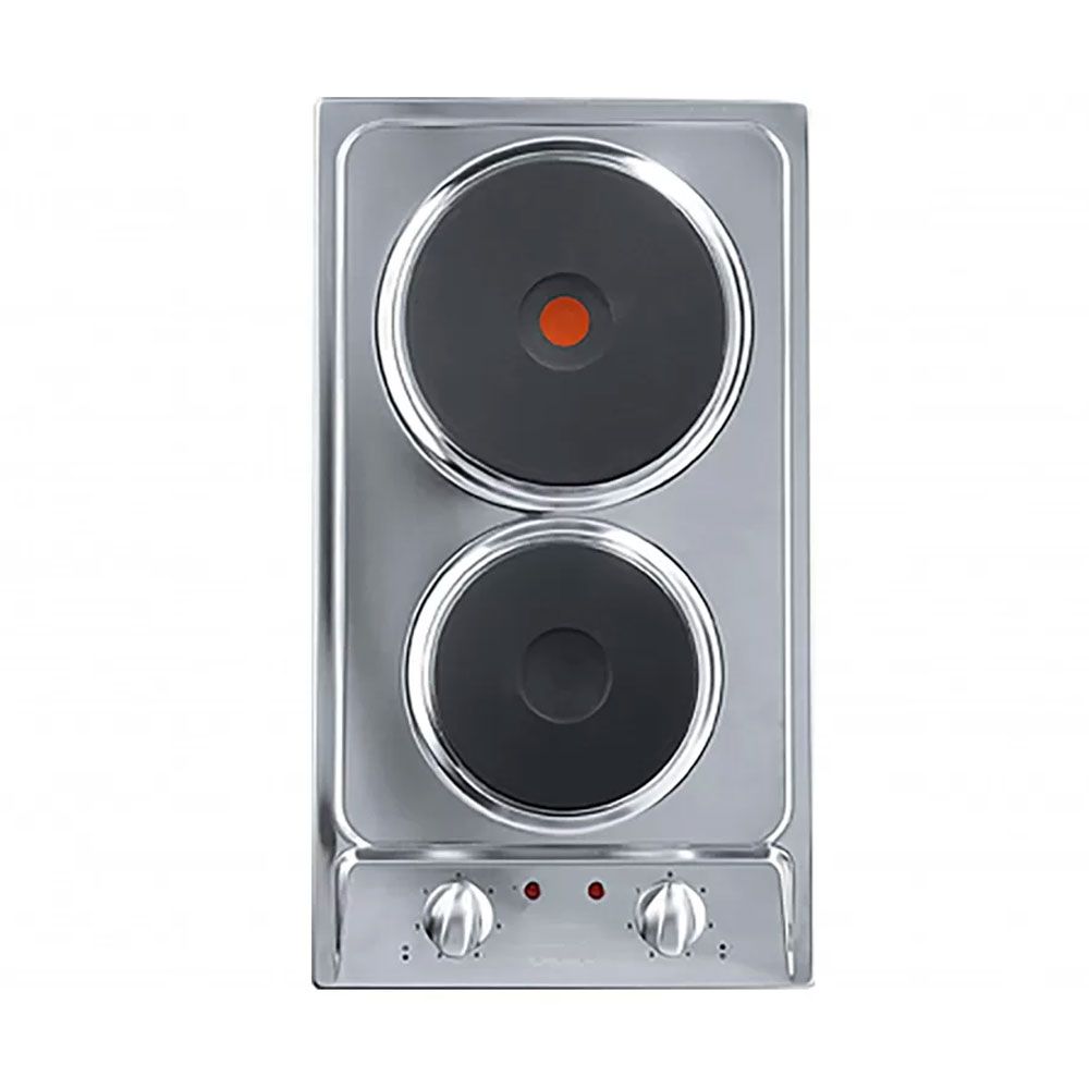 Purity 101 Flat Built In Electric Cooker 3000 Watts 2 Eyes Tiles - Stainless Steel - HPT302SE