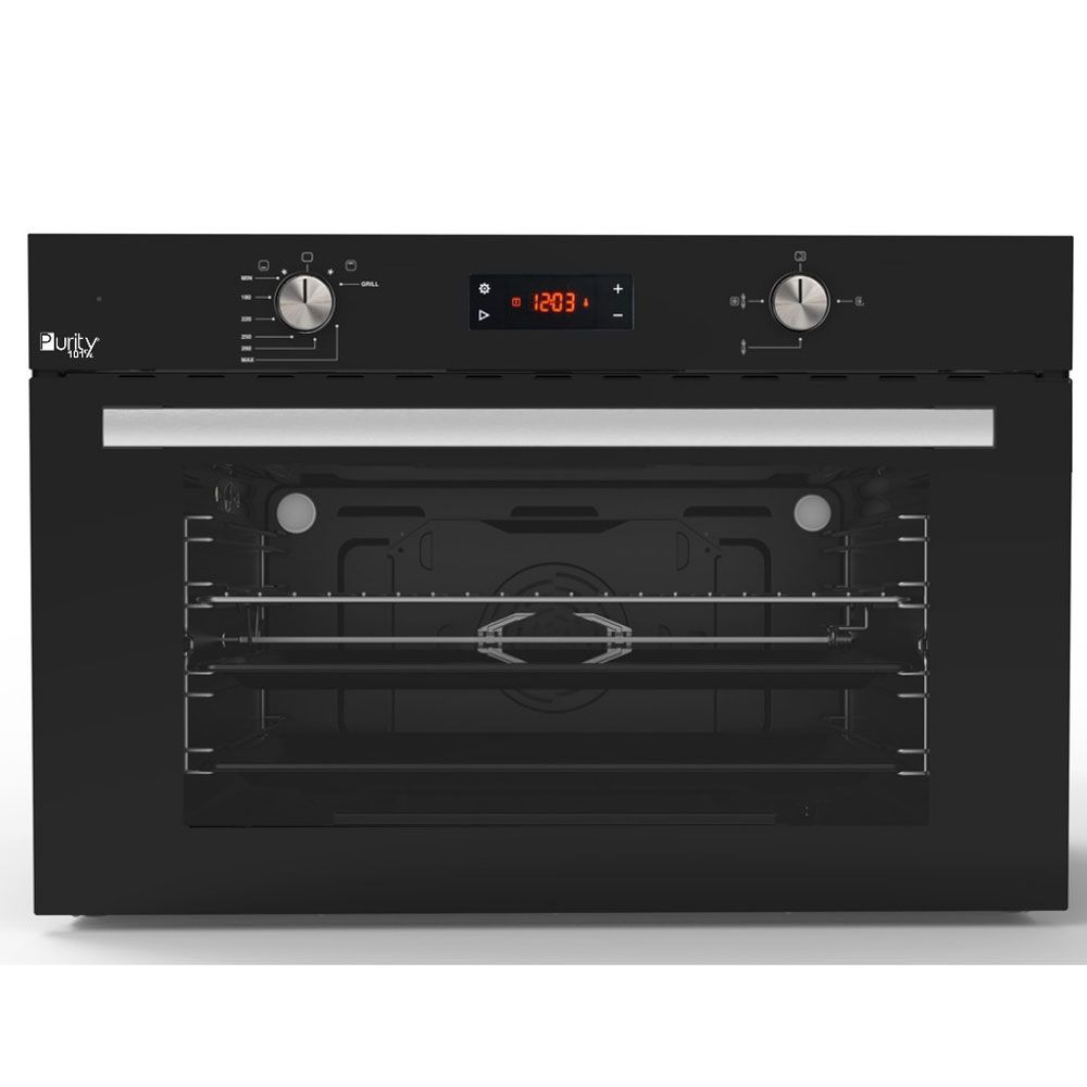 Purity Built-In Gas Oven 105 Liter 90 Cm Digital with Gas Grill - Black - KPD917GG GBL