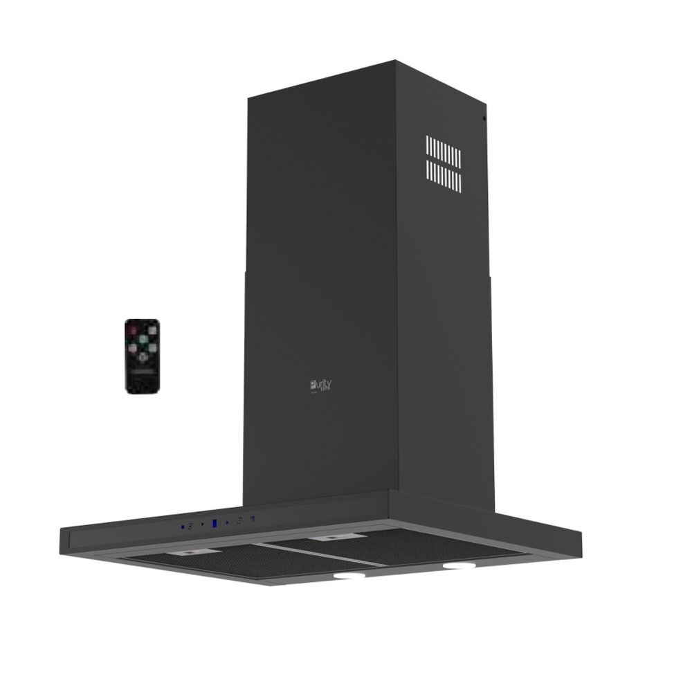 Purity T-Shaped Hood 90 Cm Suction Power 1000 m3/h - Dark Inox - TSD PRO PLUS 