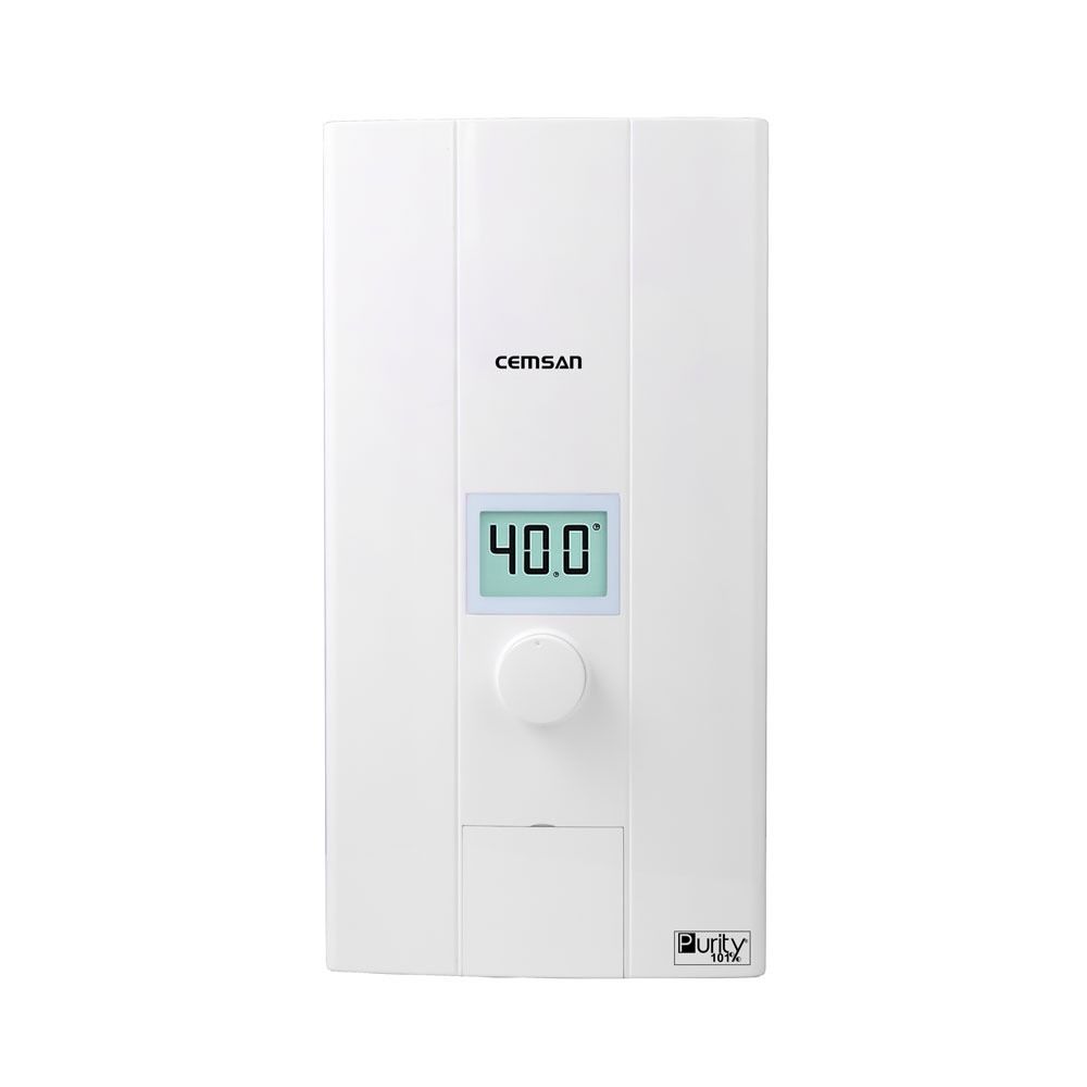Purity Simsan Turkish Electric Instant Water Heater 24 KW - White - SPEED 24