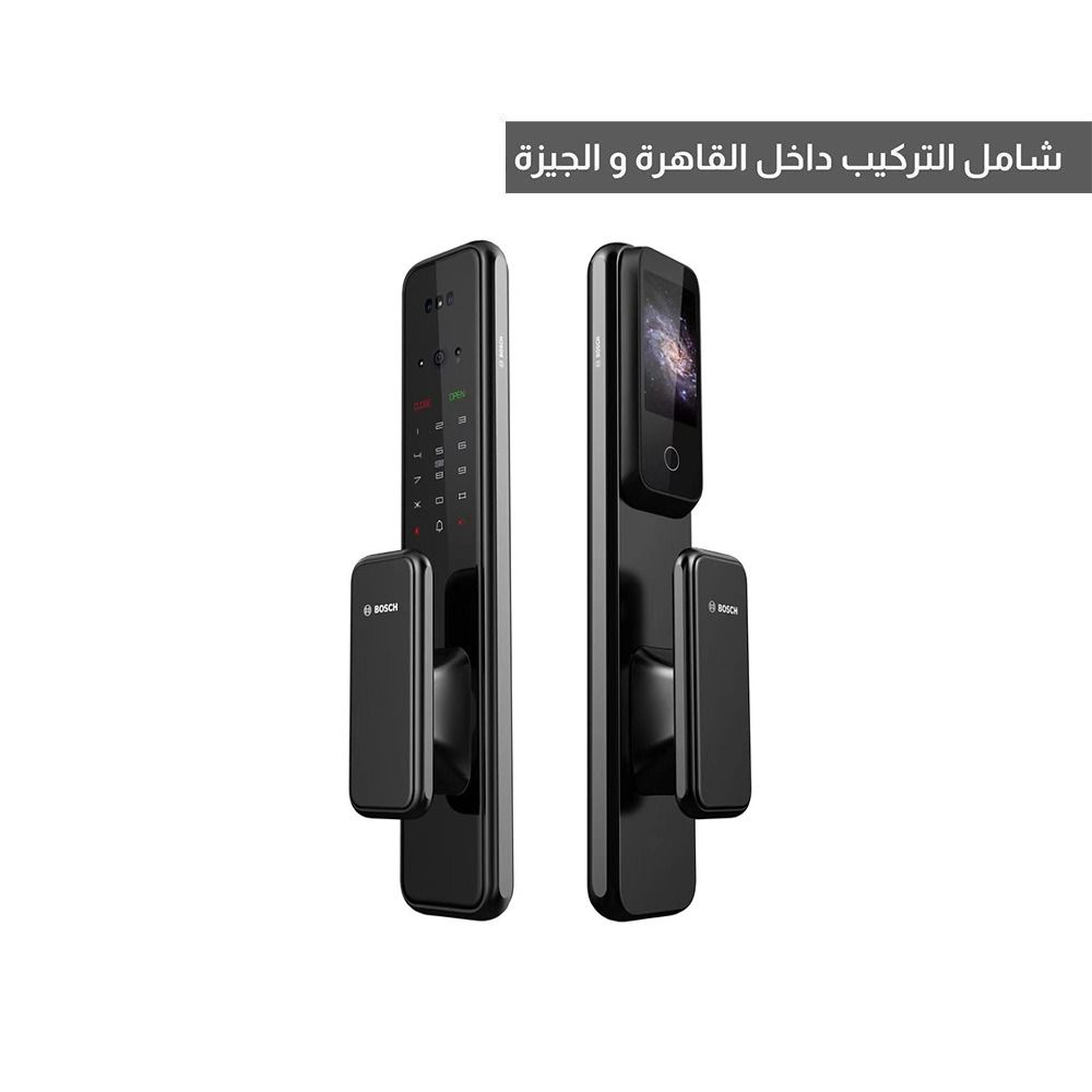 BOSCH Smart Door Lock 3D Cat Eye - Black - EL600VF