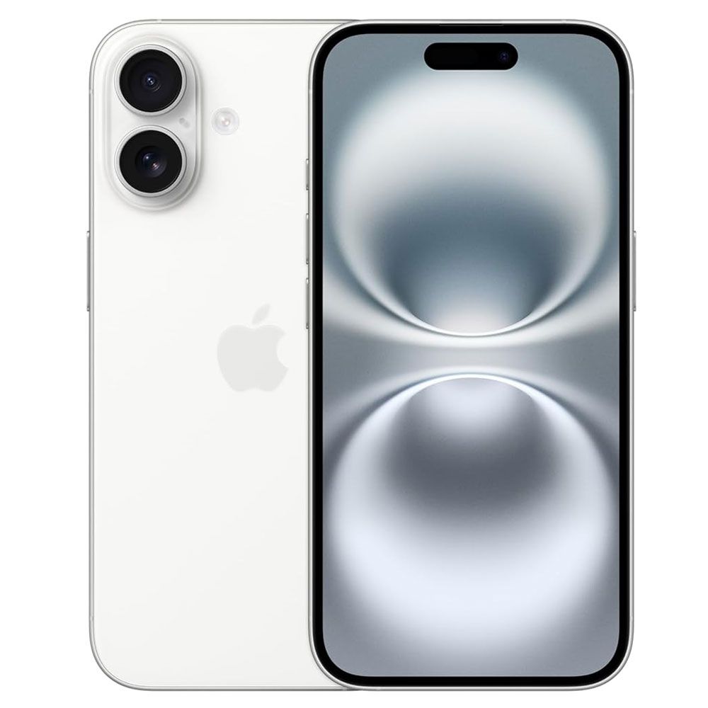 Apple iPhone 16 - 128GB - White (Official Warranty)
