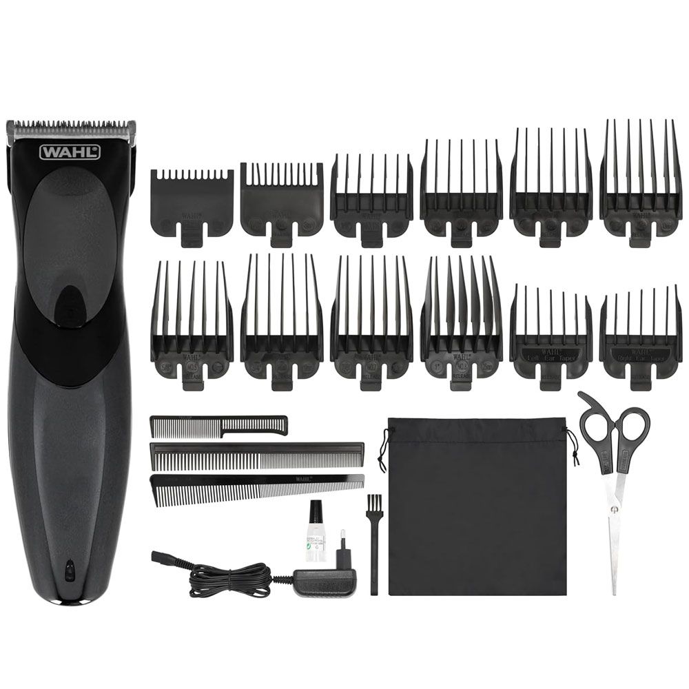 Wahl Hair Clipper Stainless Steel Hair & Beard cutter - Black - 09639-816