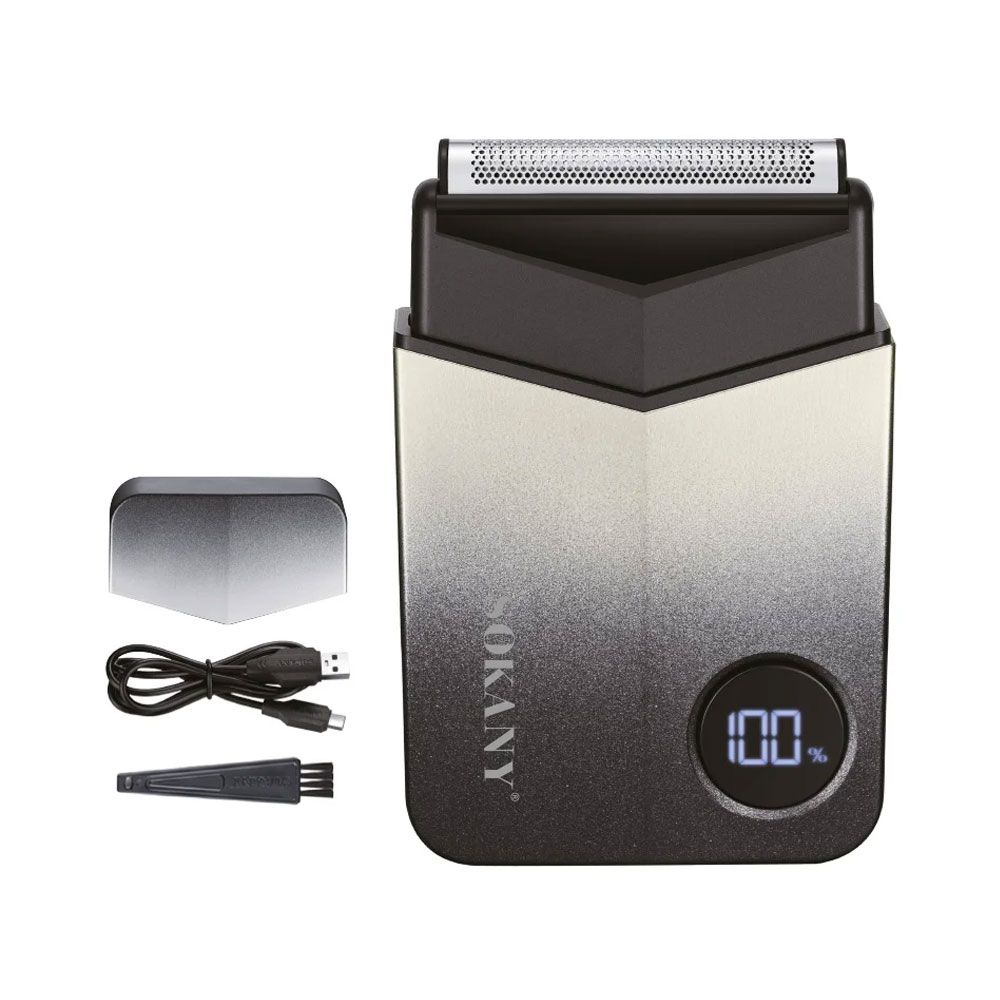 Sokany Shaver Digital Professional Electric Rechargeable - SK-16096