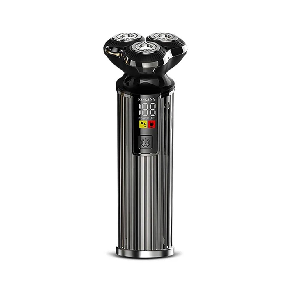 Sokany Electric Shaver 3-Head Smart - Silver - SK16067