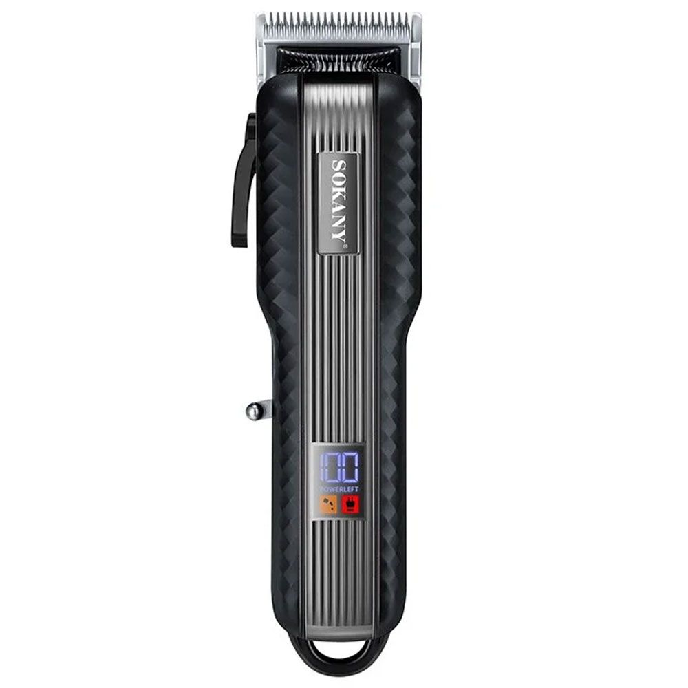 Sokany Digital Hair Shaver Machine 5 Watt - Black - SK16089 