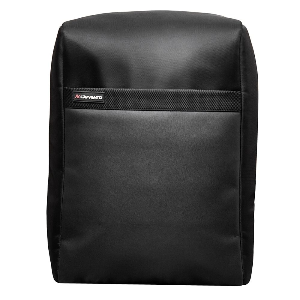 L'AVVENTO (BG814) Laptop Backpack, Made by High Quality Material with L'AVVENTO Zipper Puller fits up to 15.6" - Black