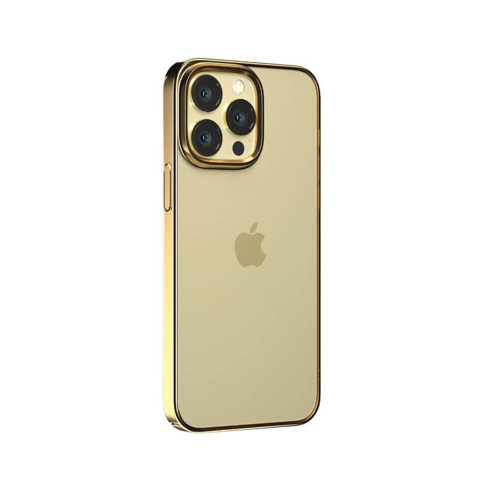 Devia Back Cover for iPhone 14 Pro Max  Glimmer Series Magnetic Case PC (6.7) - Gold
