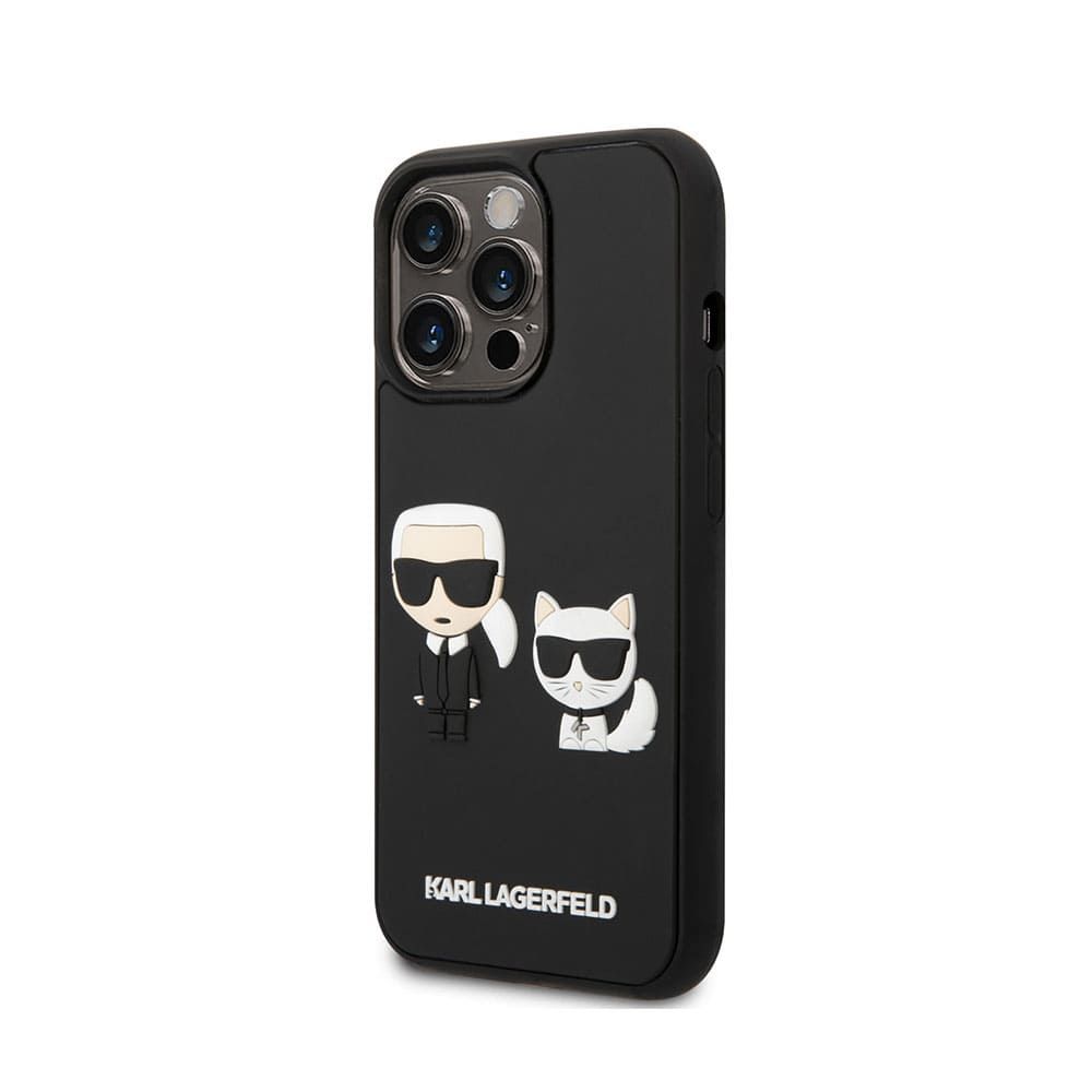 Karl Lagerfeld for iPhone 14 3D Rubber Karl & Choupette Hard Case