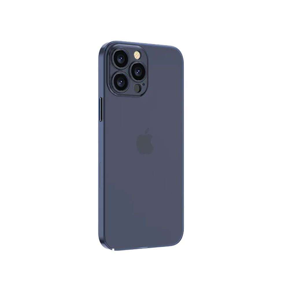 Devia Back cover for iPhone 14 / 13 Wing Series Ultra-thin Protective Case (6.1) - Matte Blue