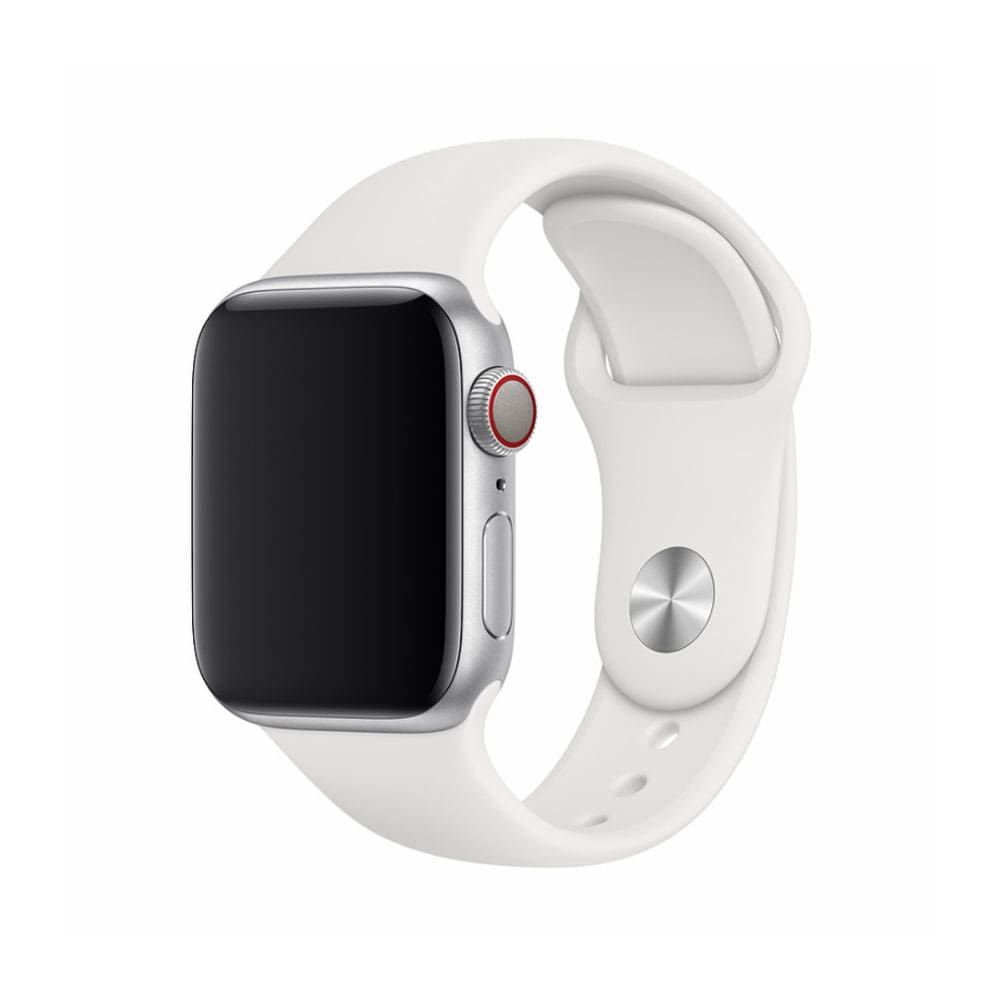 Devia Deluxe Strap Sport Band 44mm  - White