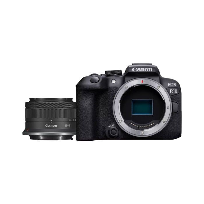 Canon Digital Camera EOS R10 + RF-S18-45 IS STM EU 26 Lens