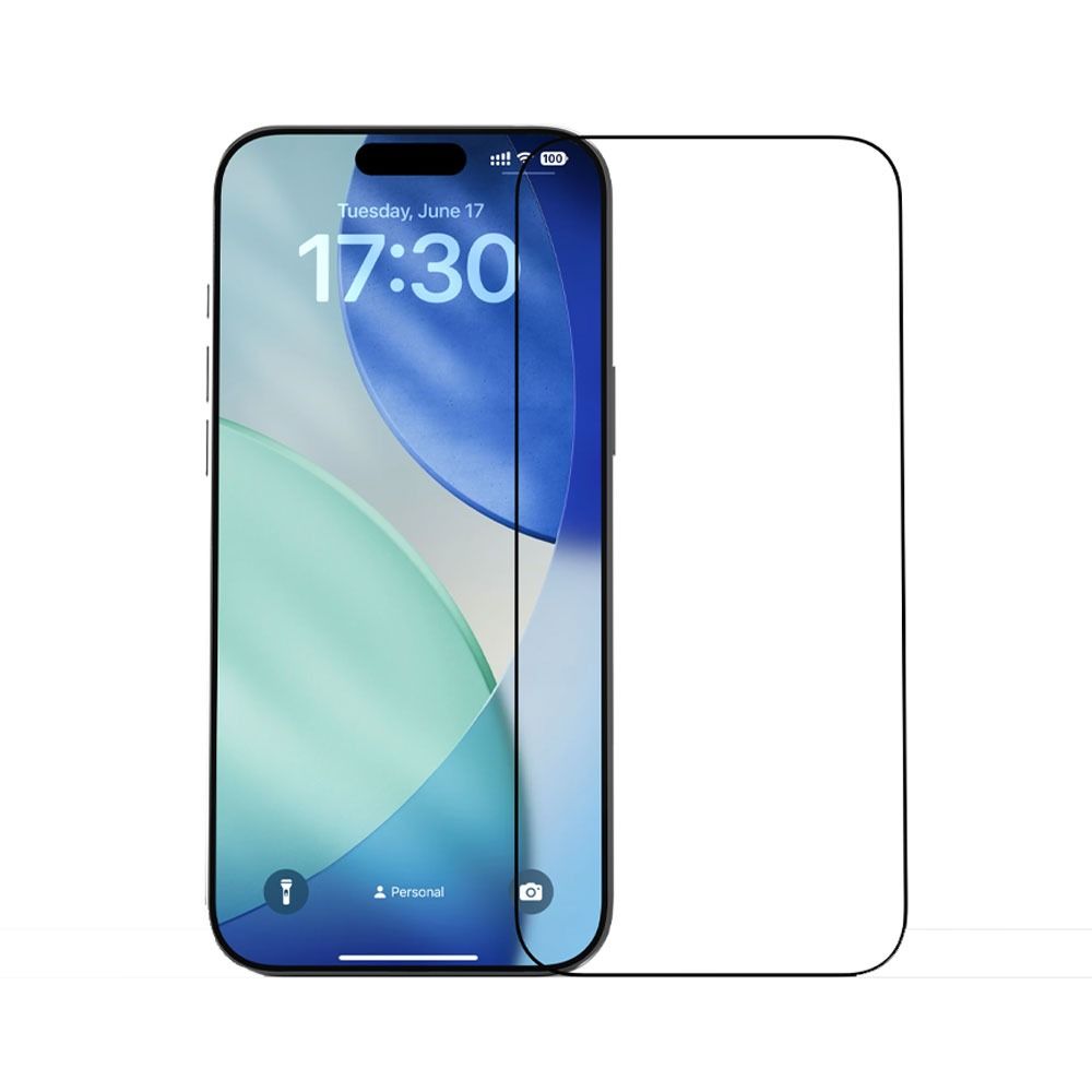 Devia Van Series Crystal Diamond Hardness Tempered Glass With Assist Tool For iPhone 17 Pro Max - Transparent