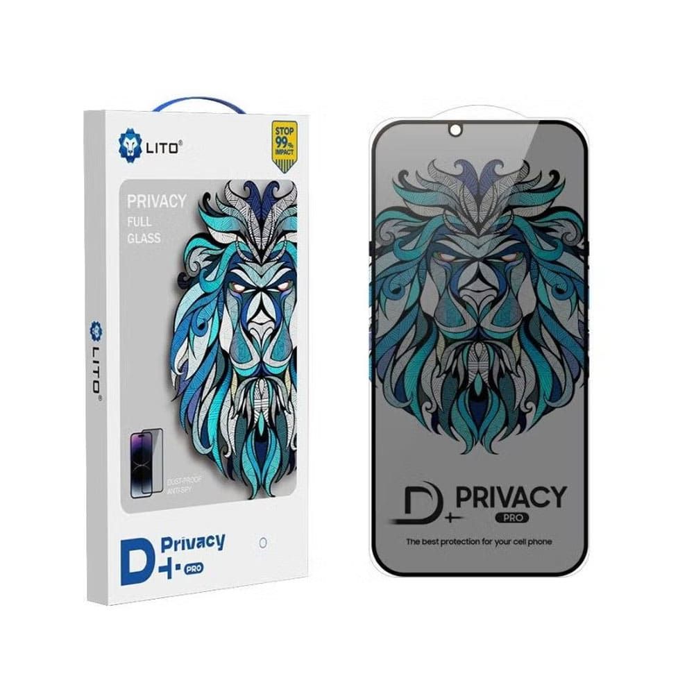 Lito D+ Privacy Screen Protector For iPhone 15 Pro Max 